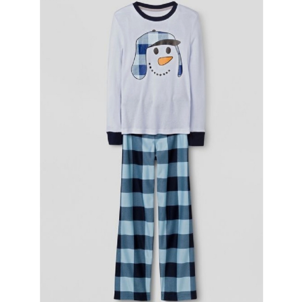 Secret Santa Boys' Snowman Buffalo 2 Pc